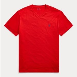 RED POLO T-SHIRT